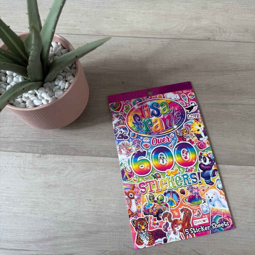 Lisa Frank New Sticker Book